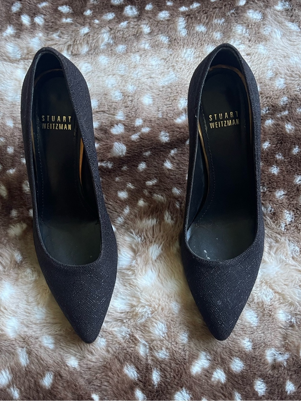 Sparkly Stuart Weitzman heels